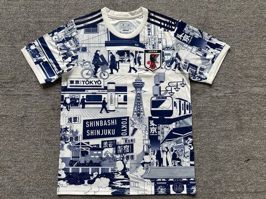 Japan Special Edition Blue Tokyo Fans Football Jersey 2025/2026