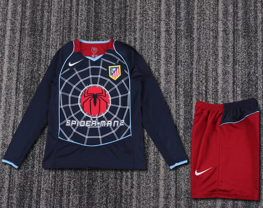 Retro Atletico Madrid Away Kids Football Jersey 2004/2005