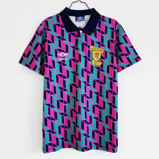 Retro Scotland Away Football Jersey 1988/1989