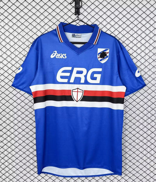 Retro Sampdoria Fans Football Jersey 2003/2004