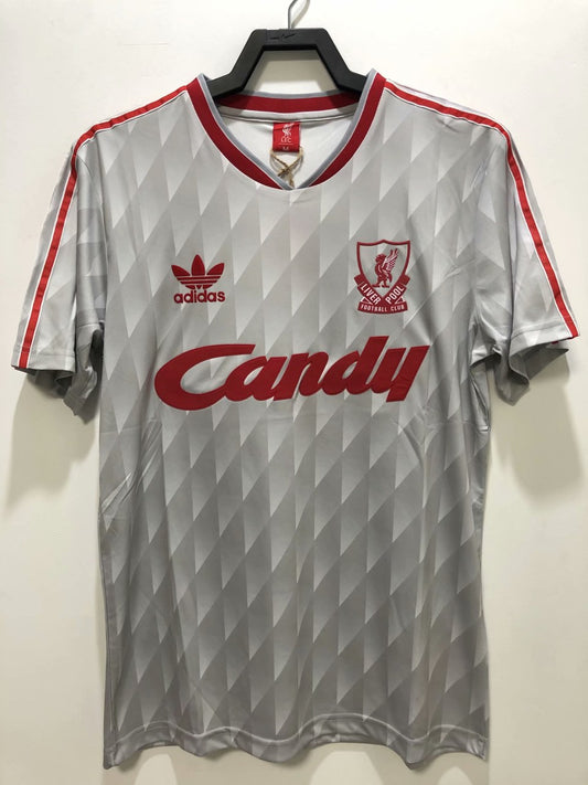 Retro Liverpool Away Football Jersey 1989/1991