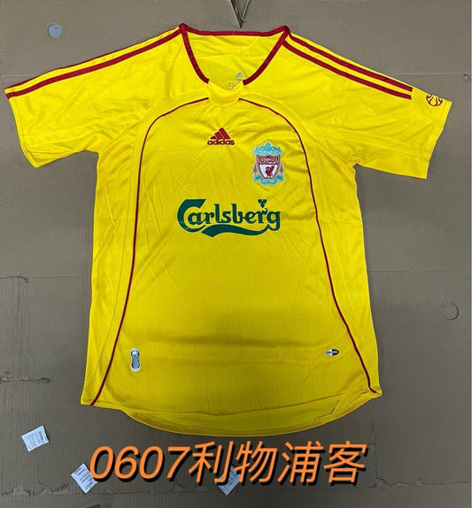Retro Liverpool Third Away Football Jersey 2006/2007