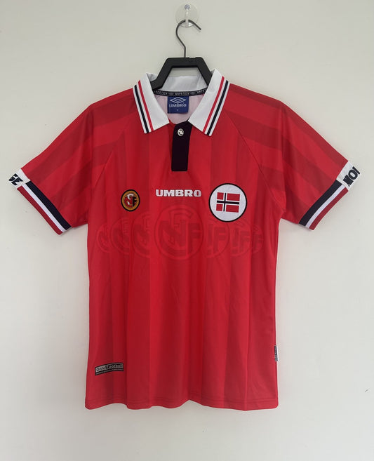 Retro Norway Home Football Jersey 1998/1999