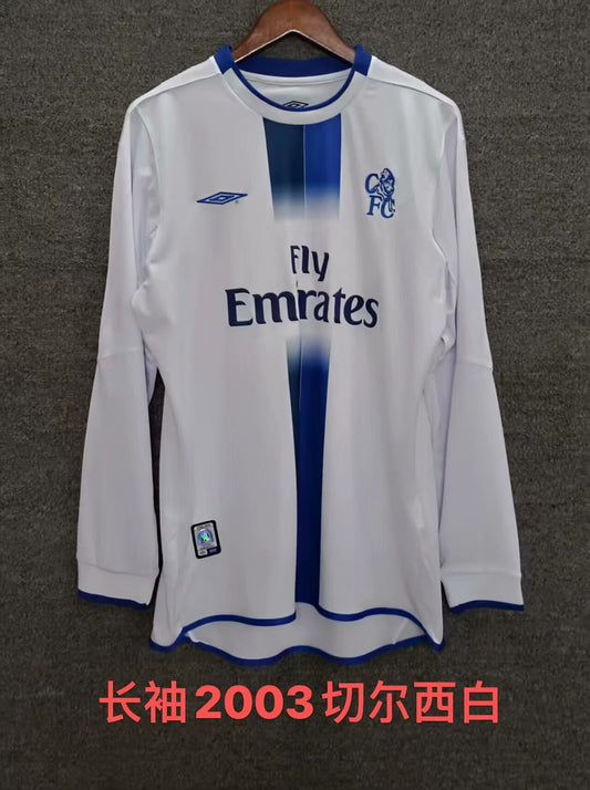 Retro Chelsea Long Away Football Jersey 2003/2005