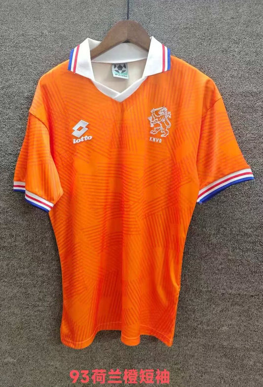 Retro Netherlands Home Football Jersey 1993