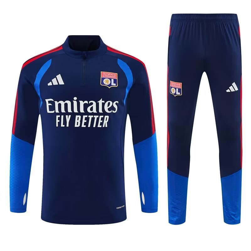 Lyon Training Tracksuit Blue (Kids And Man 10-2XL) 2026/2027