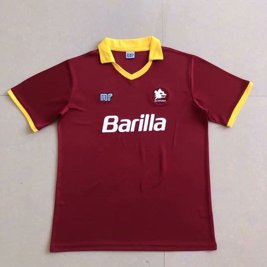 Retro Roma Home Football Jersey 1989/1990
