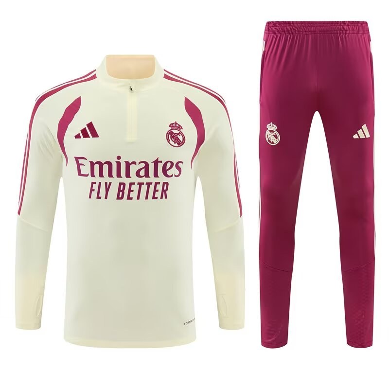 Real Madrid Training Tracksuit Yellow (Kids And Man 10-2XL) 2026/2027
