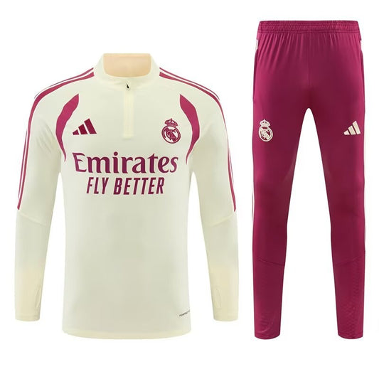 Real Madrid Training Tracksuit Yellow (Kids And Man 10-2XL) 2026/2027