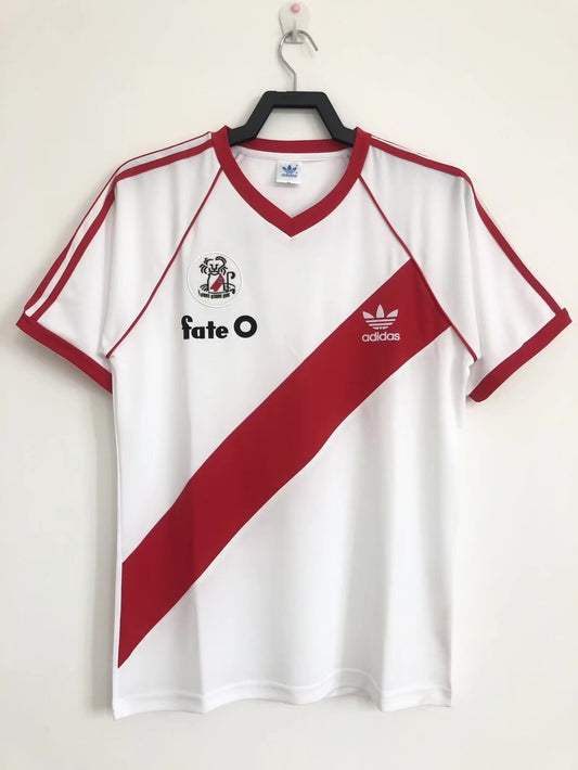 Retro River Plate Home Football Jersey 1986