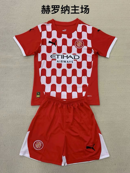 Girona FC Home Kids Football Jersey 2024/2025