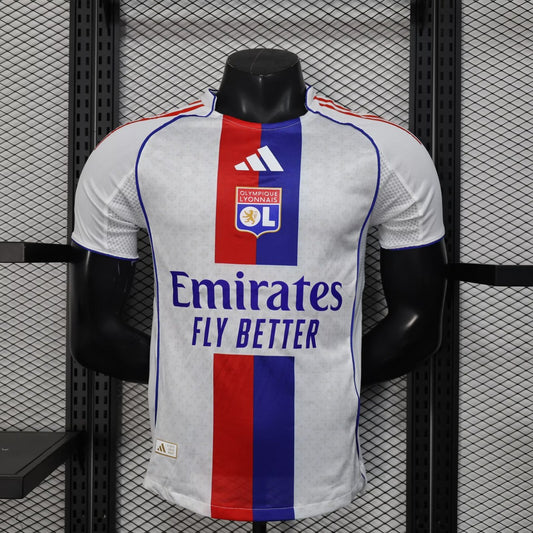 Olympique Lyonnais（OL）Home Player Football Jersey 2025/2026