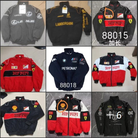 F1 Jacket Long Sleeve Racing Suit 2025