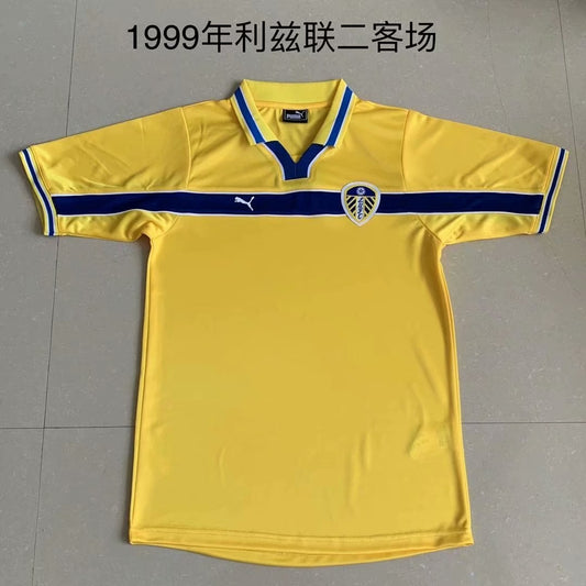 Retro Leeds United 2Rd Away Football Jersey 1999