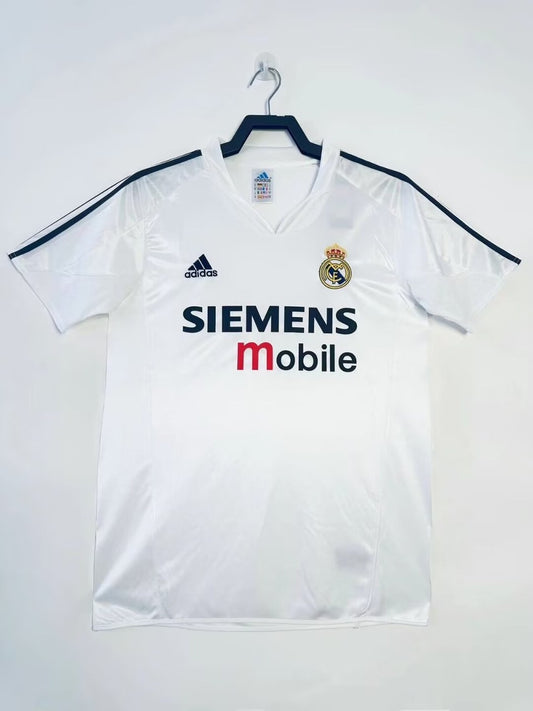 Retro Real Madrid Home Fans Football Jersey 2004/2005