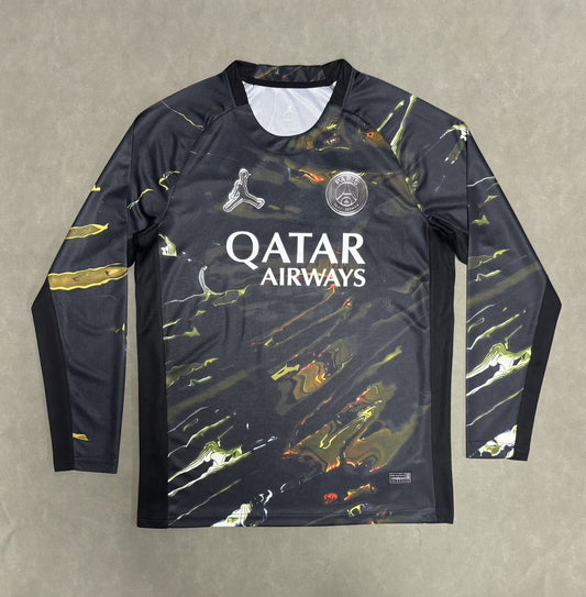 PSG Paris Fourth Away Long Sleeve Fans Football Jersey 2025/2026