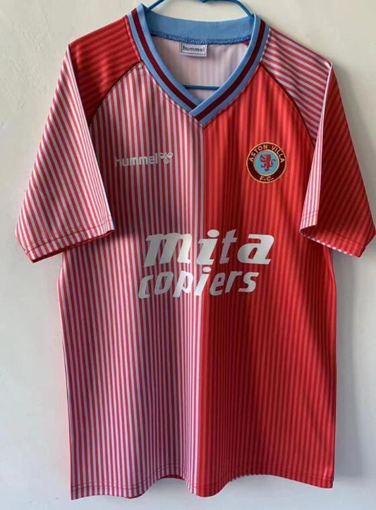 Retro Aston Villa Home Football Jersey 1988