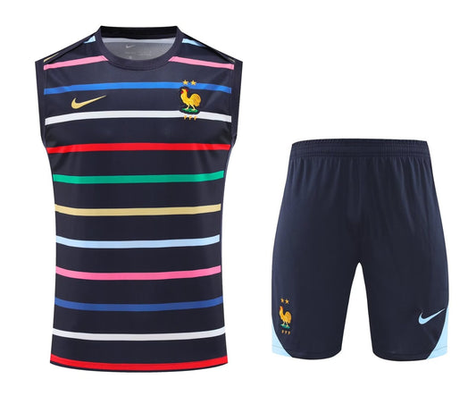 France Training Clothing Vest Set Football Jersey 2024/2025