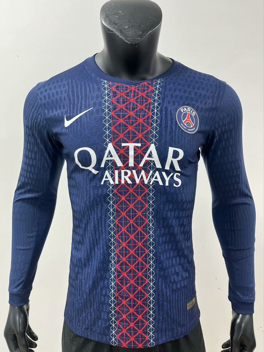 PSG Paris Home Long Player Football Jersey 2025/2026 （不加星）