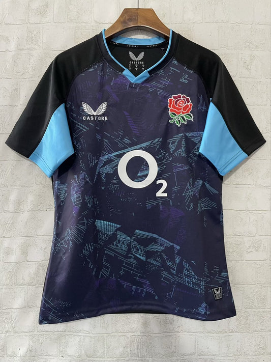 England Rugby Jerseys Black Fans 2025