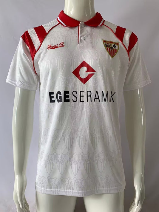 Retro Sevilla Home Football Jersey 1991/1992