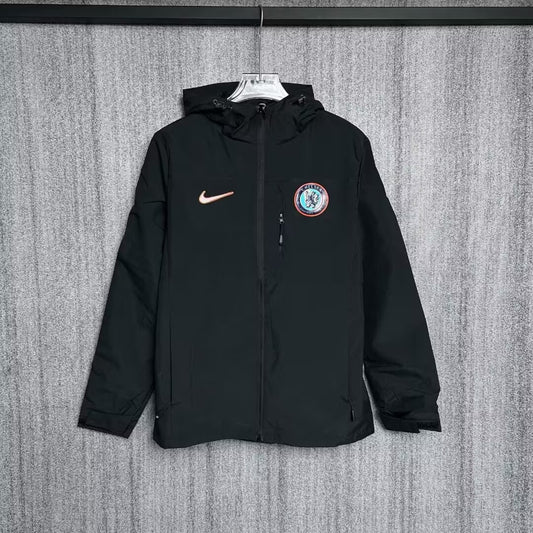 Arsenal Windbreaker Black Football Jersey 2025/2026