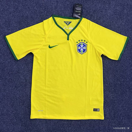 Retro Brazil Home Football Jersey 2013/2014