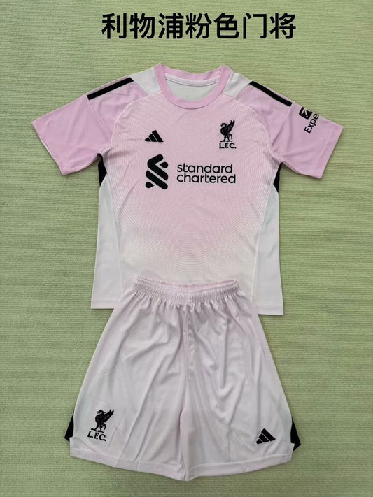 Liverpool Goalkeeper Fans Football Jersey 2025/2026 (Kids And Man )