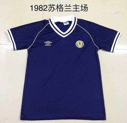 Retro Scotland Home Football Jersey 1982