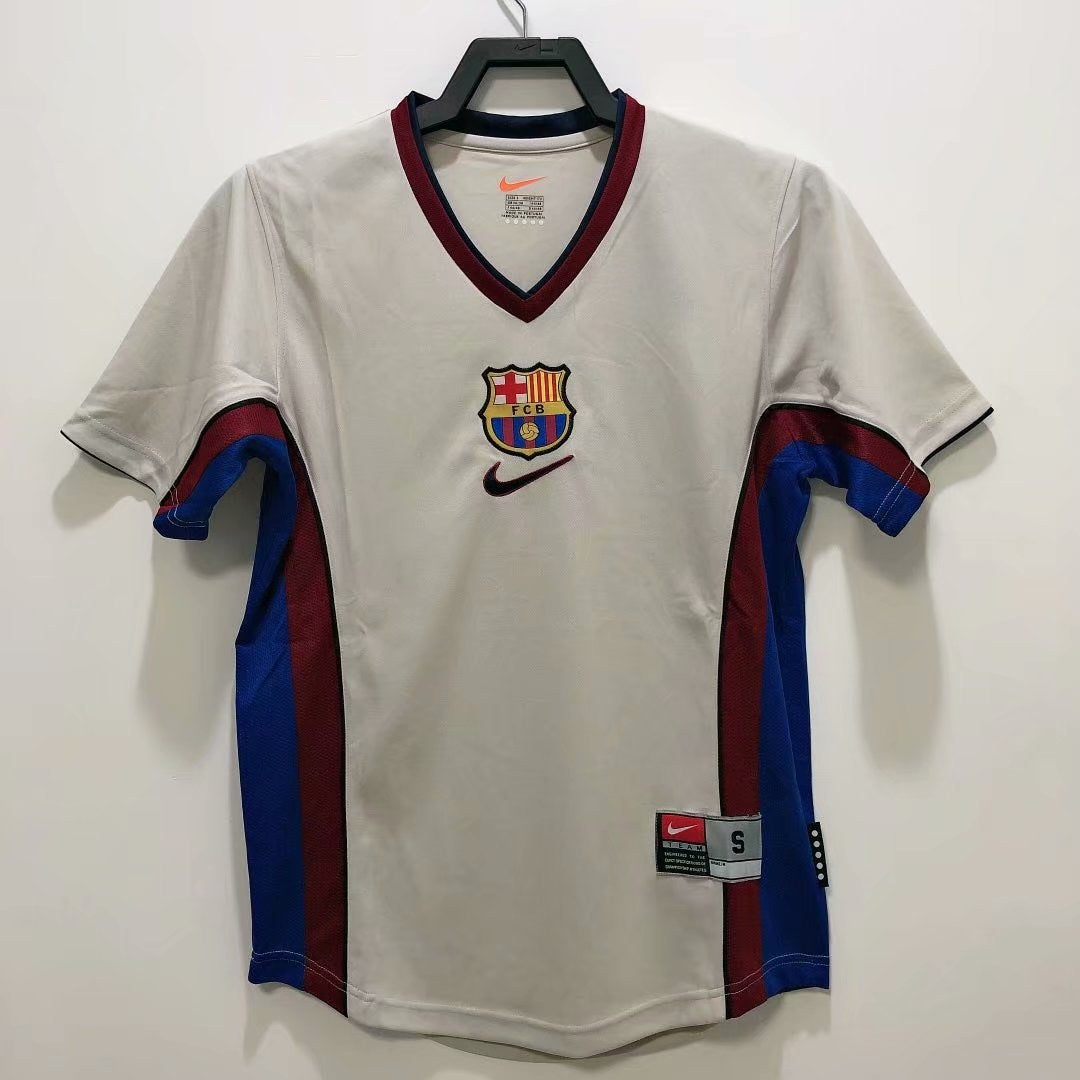 Retro Barcelona Away Football Jersey 1999/2000