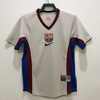 Retro Barcelona Away Football Jersey 1999/2000