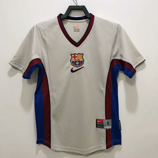 Retro Barcelona Away Football Jersey 1999/2000