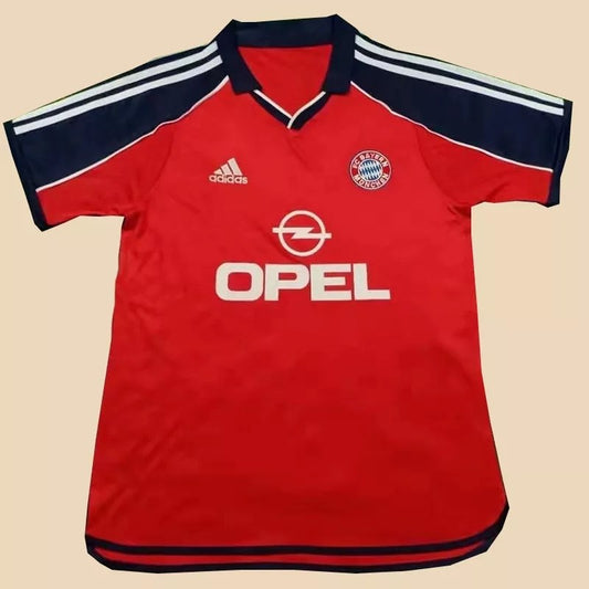 Retro Bayern Munich Home Football Jersey 1998/2000