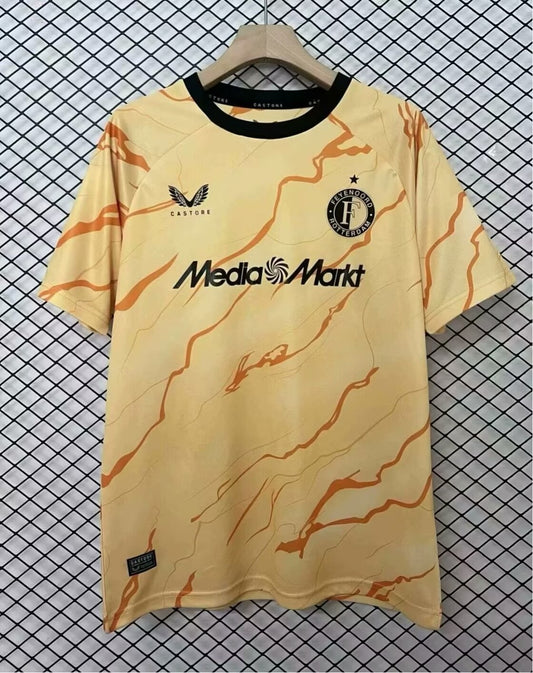 Feyenoord Rotterdam Fourth Away Fans Football Jersey 2024/2025