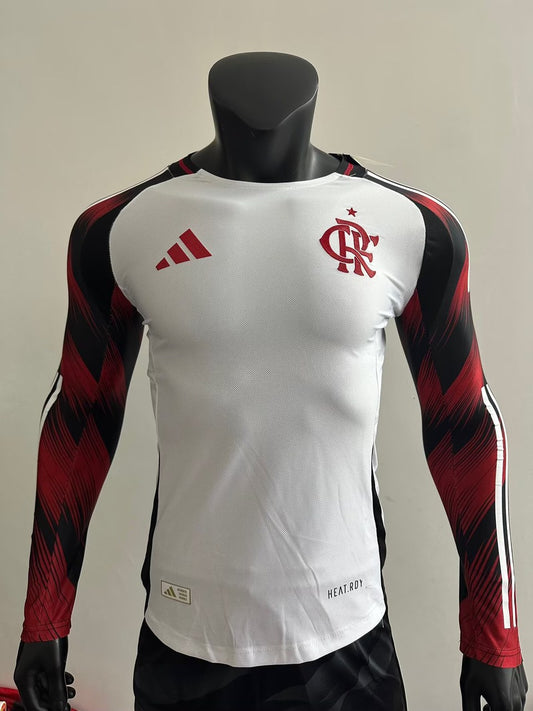 Flamengo Away Long Sleeve Player Football Jersey 2025/2026
