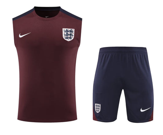 England Training Clothing Vest Set Football Jersey 2024/2025