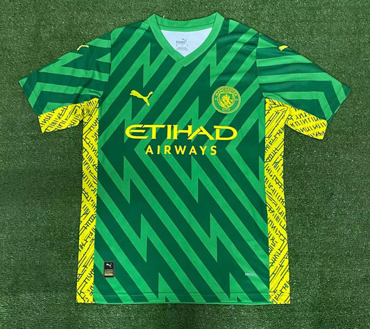 Manchester City Goalkeeper Fans Football Jersey 2023/2024