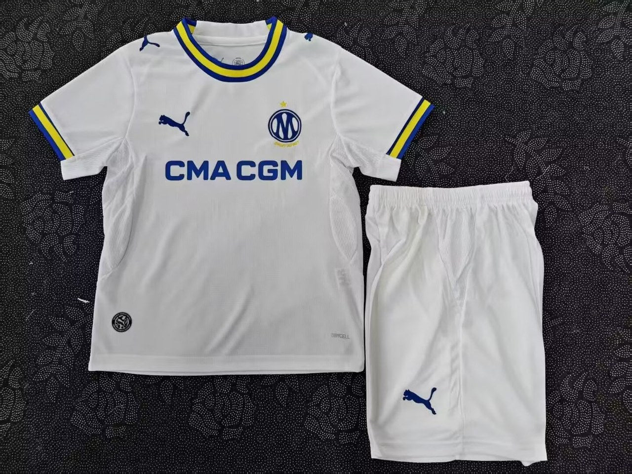 Marseille Home Kids Football Jersey 2026/2027