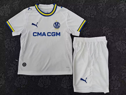 Marseille Home Kids Football Jersey 2026/2027