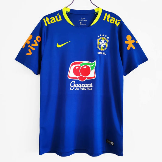 Brazil Training Suit Blue Football Jersey 2021