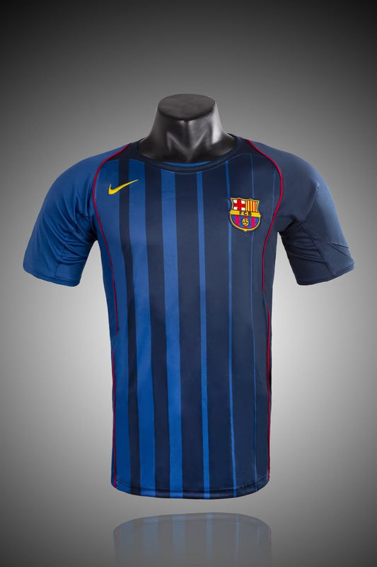 Retro Barcelona Away Football Jersey 2004/2005