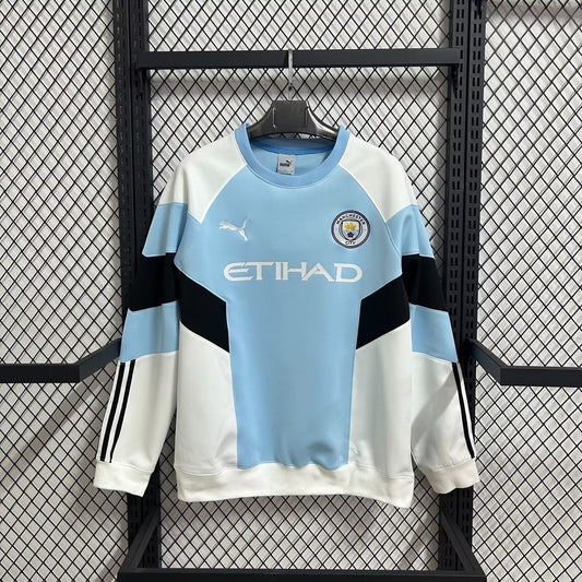 Manchester City Hoodie Blue Jacket Tracksuit Football Jersey 2025/2026