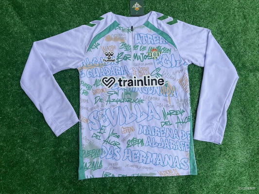 Real Betis Training Tracksuit White (Kids And Man ) 2025/2026