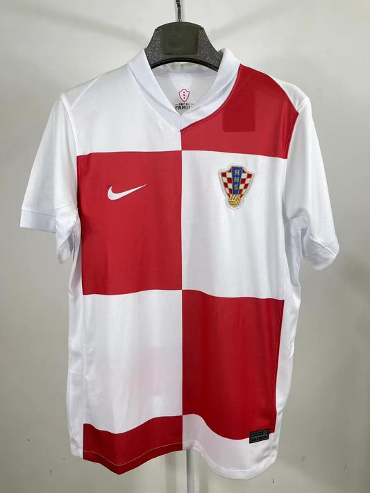 Croatia Home Fans Football Jersey 2024/2025