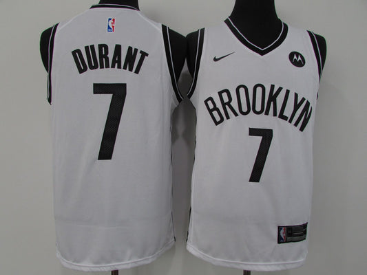 NBA Nets #7 Durant Award White
