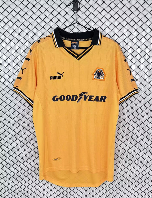 Retro Wolves Home Fans Football Jersey 1998/1999