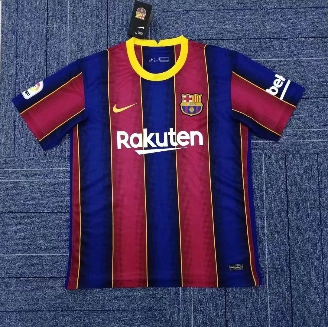 Retro Barcelona Home Fans Football Jersey 2020/2021