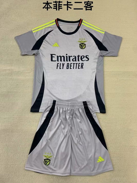 Benfica Third Away Kids Football Jersey 2024/2025