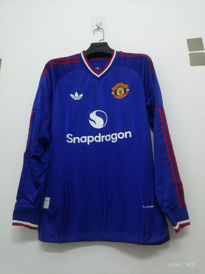 Manchester United Away Long Sleeve Player Football Jersey 2026/2027