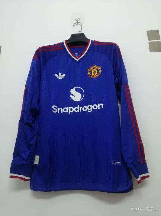 Manchester United Away Long Sleeve Player Football Jersey 2026/2027